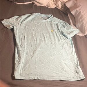 Polo by Ralph Lauren Sky Blue Short Sleeve Tee size large cyan